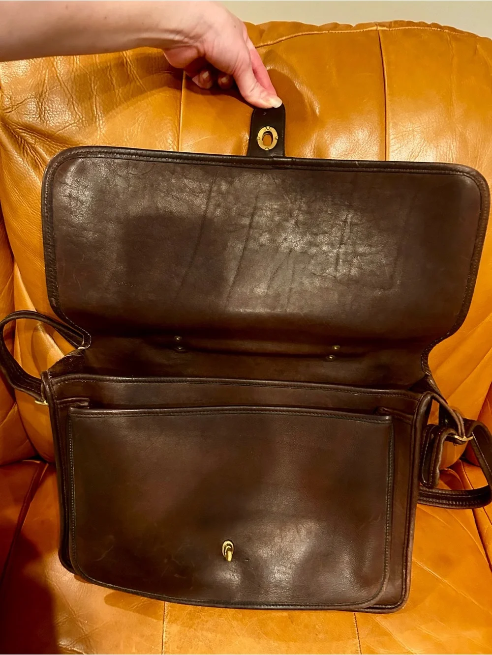 Vintage Coach Metropolitan Briefcase